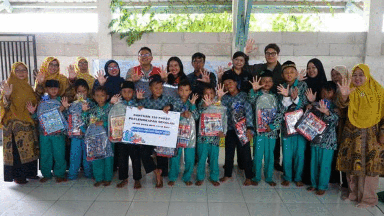 Hafar Group dan PHE ONWJ Revitalisasi Madrasah MDTA Putih Suci di Indramayu